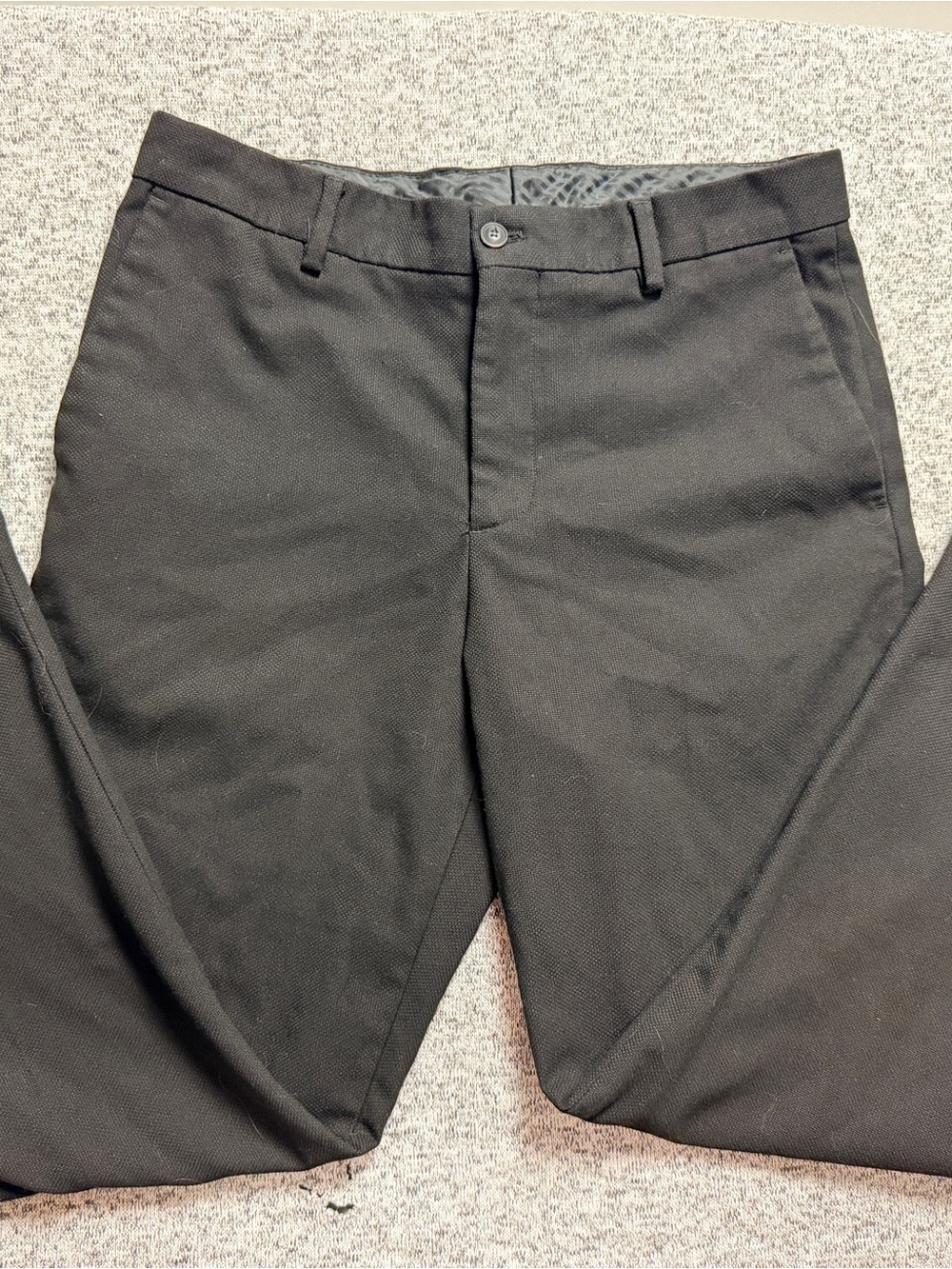 Zara Men's Black Dress Trousers